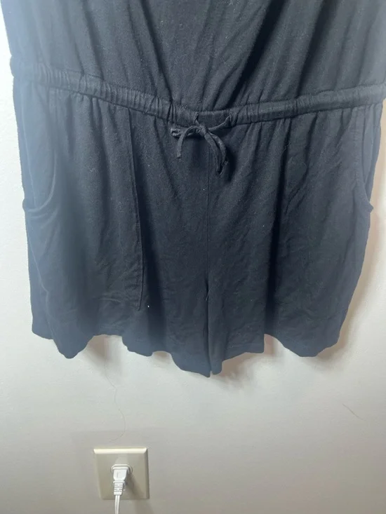 Mossimo Supply Co. Black Sleeveless Romper - Picture 4 of 9